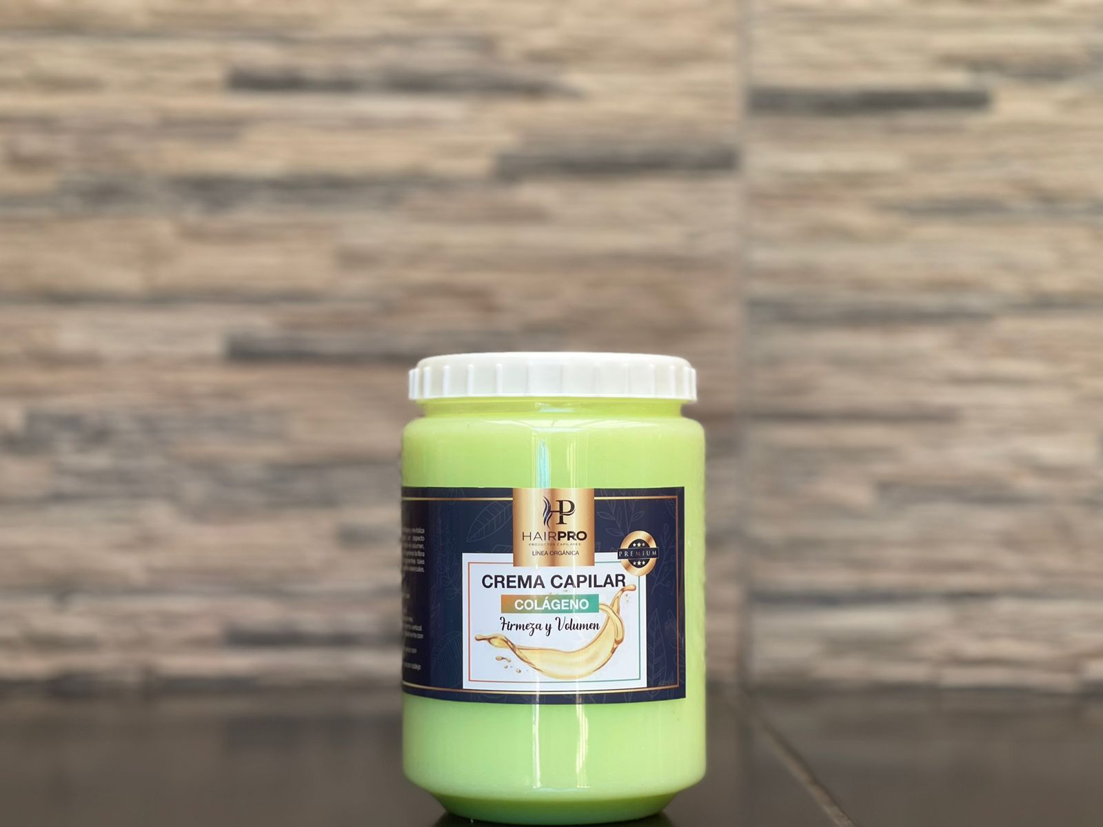 Crema capilar orgánica colágeno