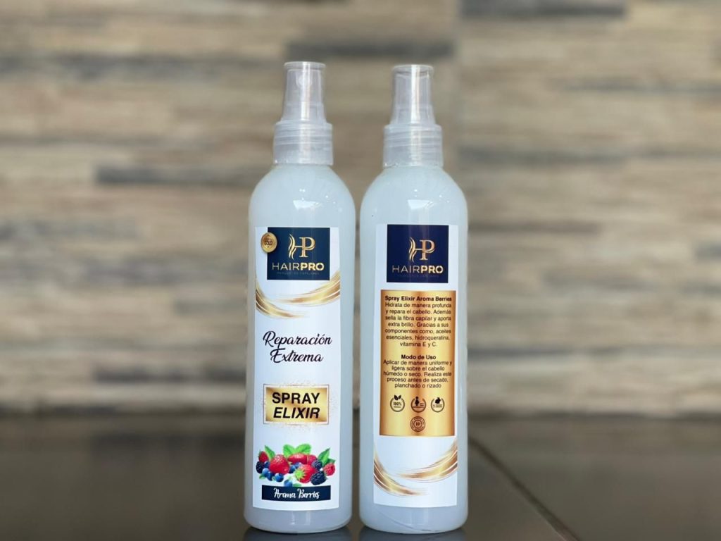 Spray elixir reparación