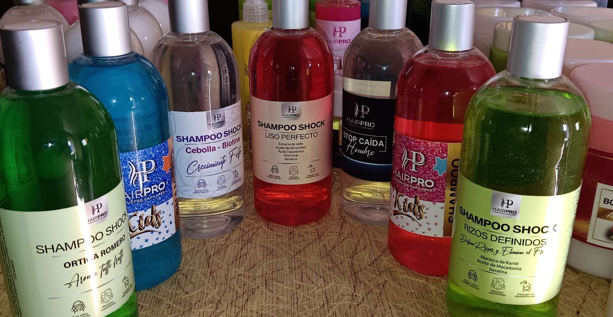 Shampoo variedades unidad