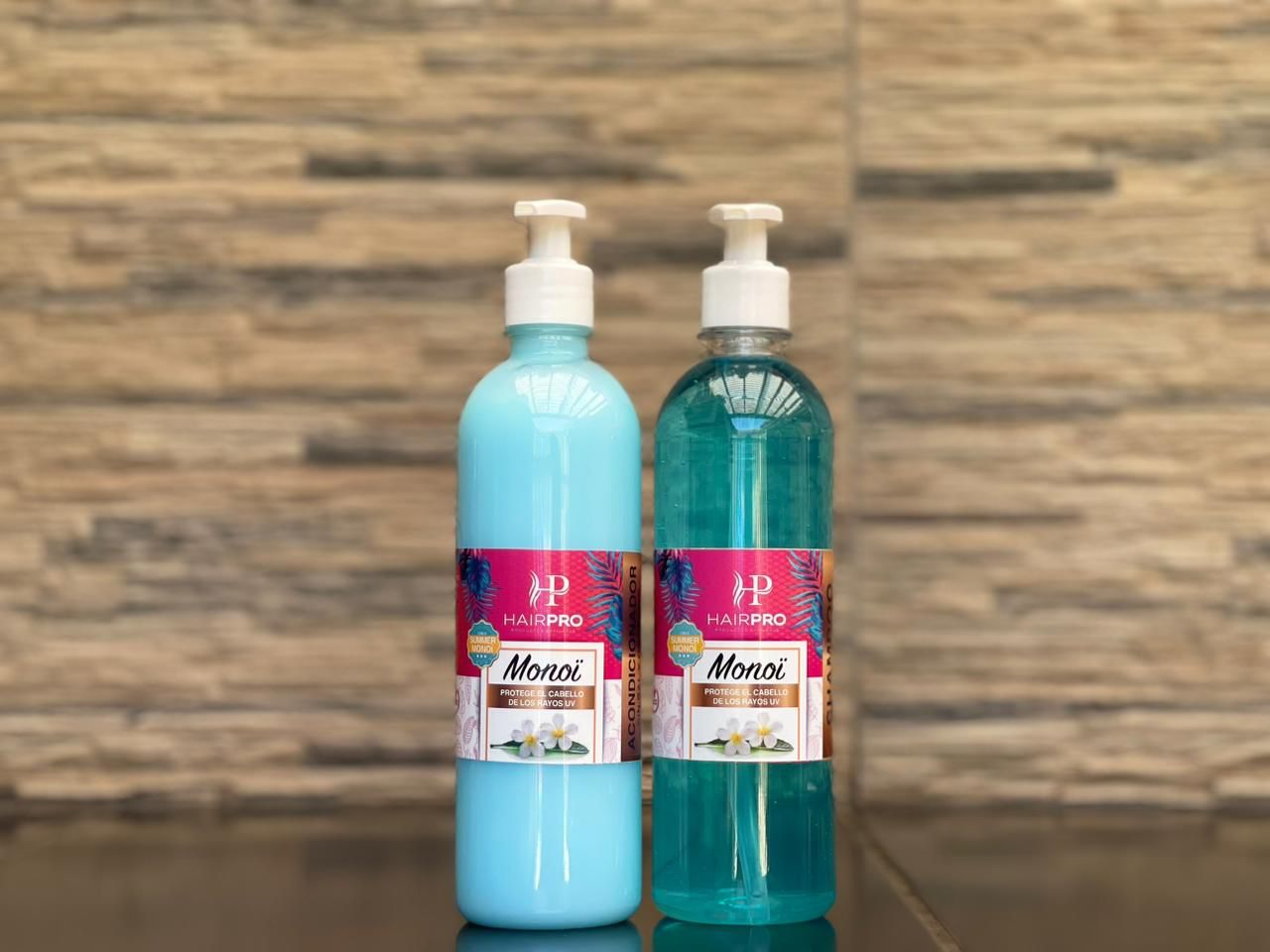 Shampoo y acondicionador monoï